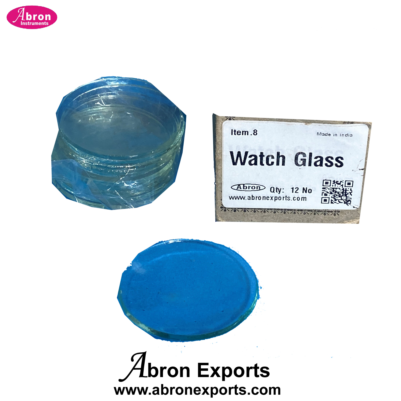 EC-047 Watch Glasses small dia say 20-40mm Pack of 10 Abron AC-643A
